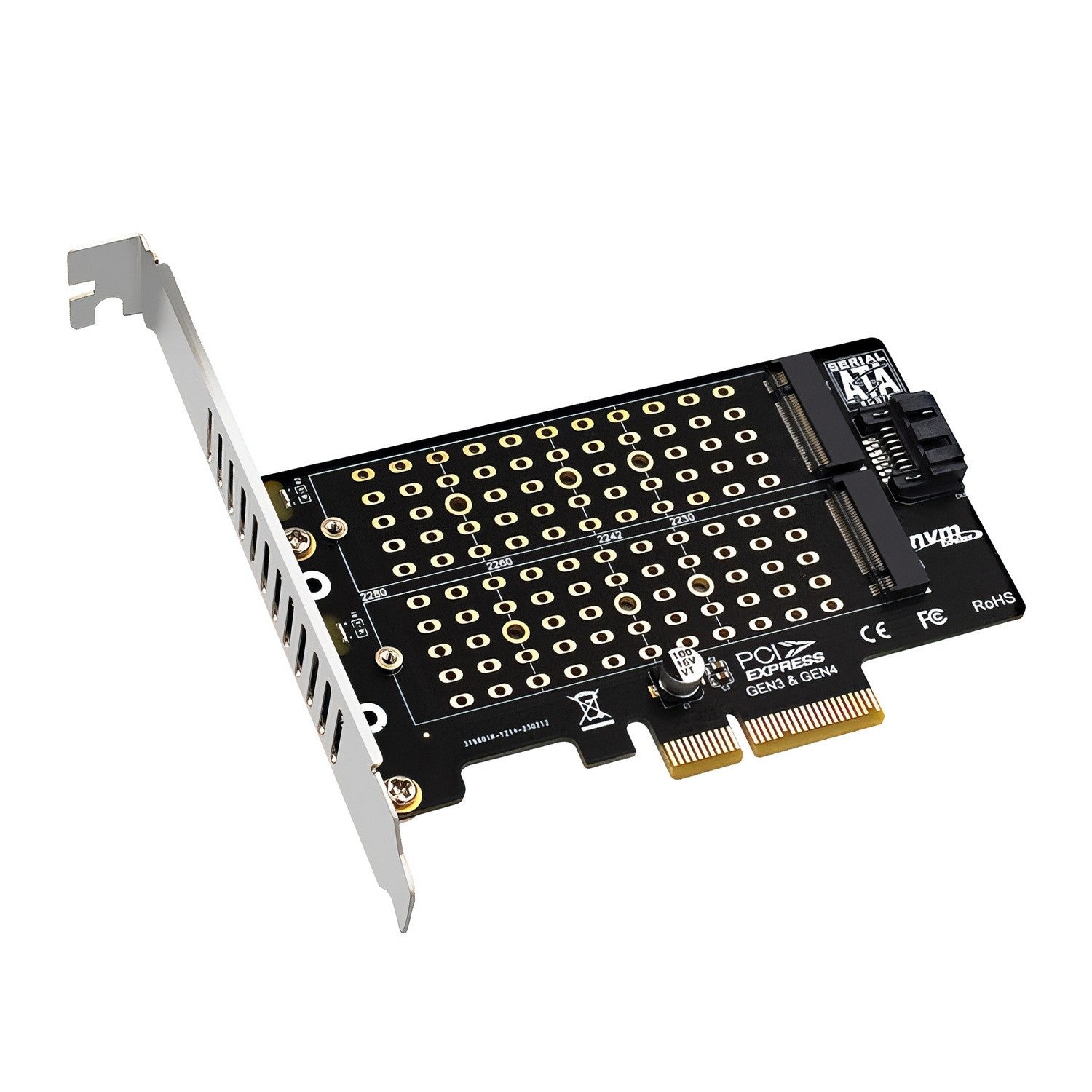 Simplecom EC412v2 NVMe and SATA M.2 SSD to PCIe x4 Expansion Card Simplecom EC412v2 NVMe and SATA M.2 SSD to PCIe x4 Expansion Card